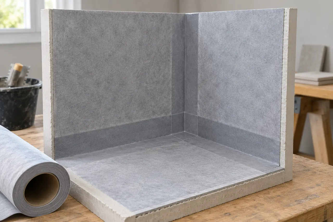 Bonded sheet waterproofing — Allen