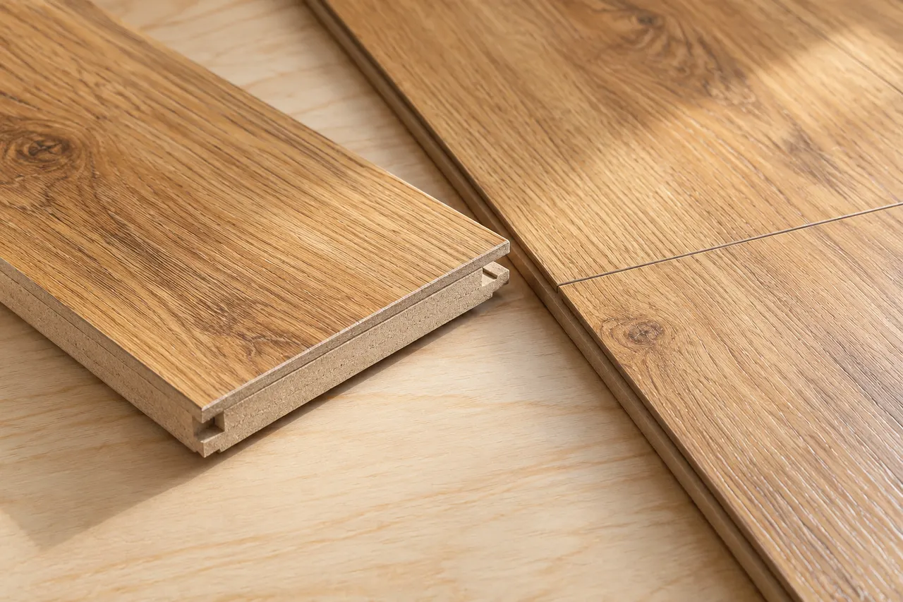 Laminated wood flooring — Allen