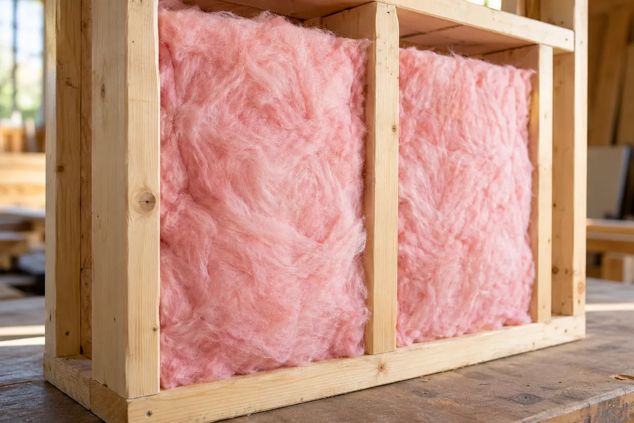 Fiberglass batt insulation — Allen