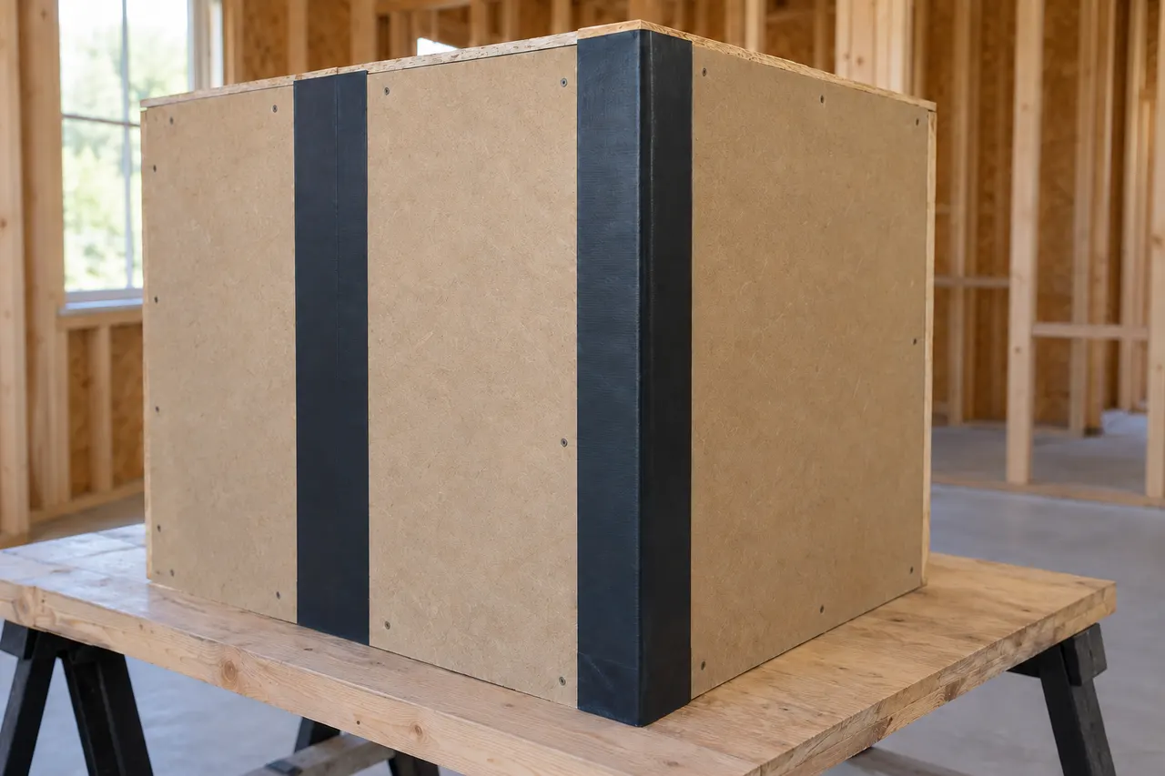 Integrated sheathing and seam treatment — Allen