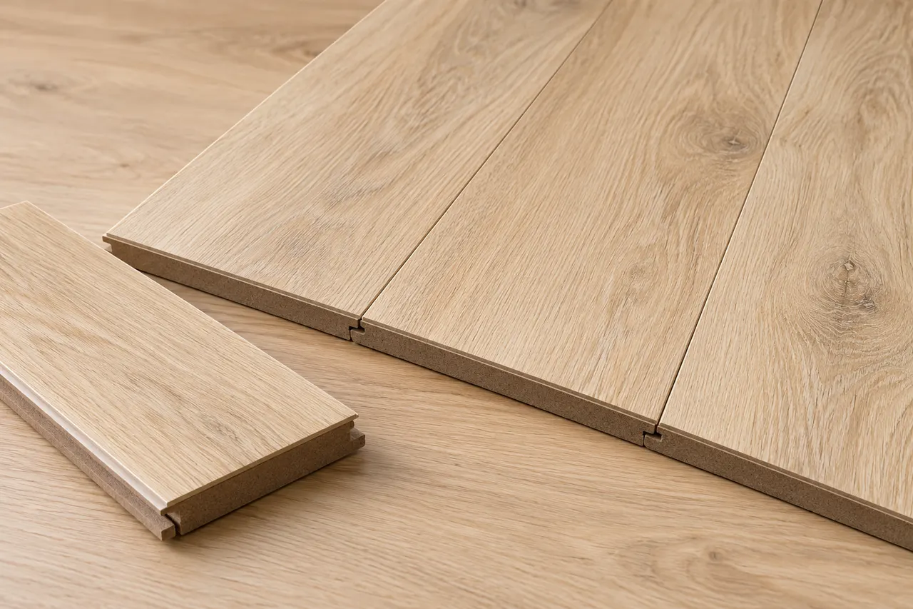 Laminated wood flooring — Allen