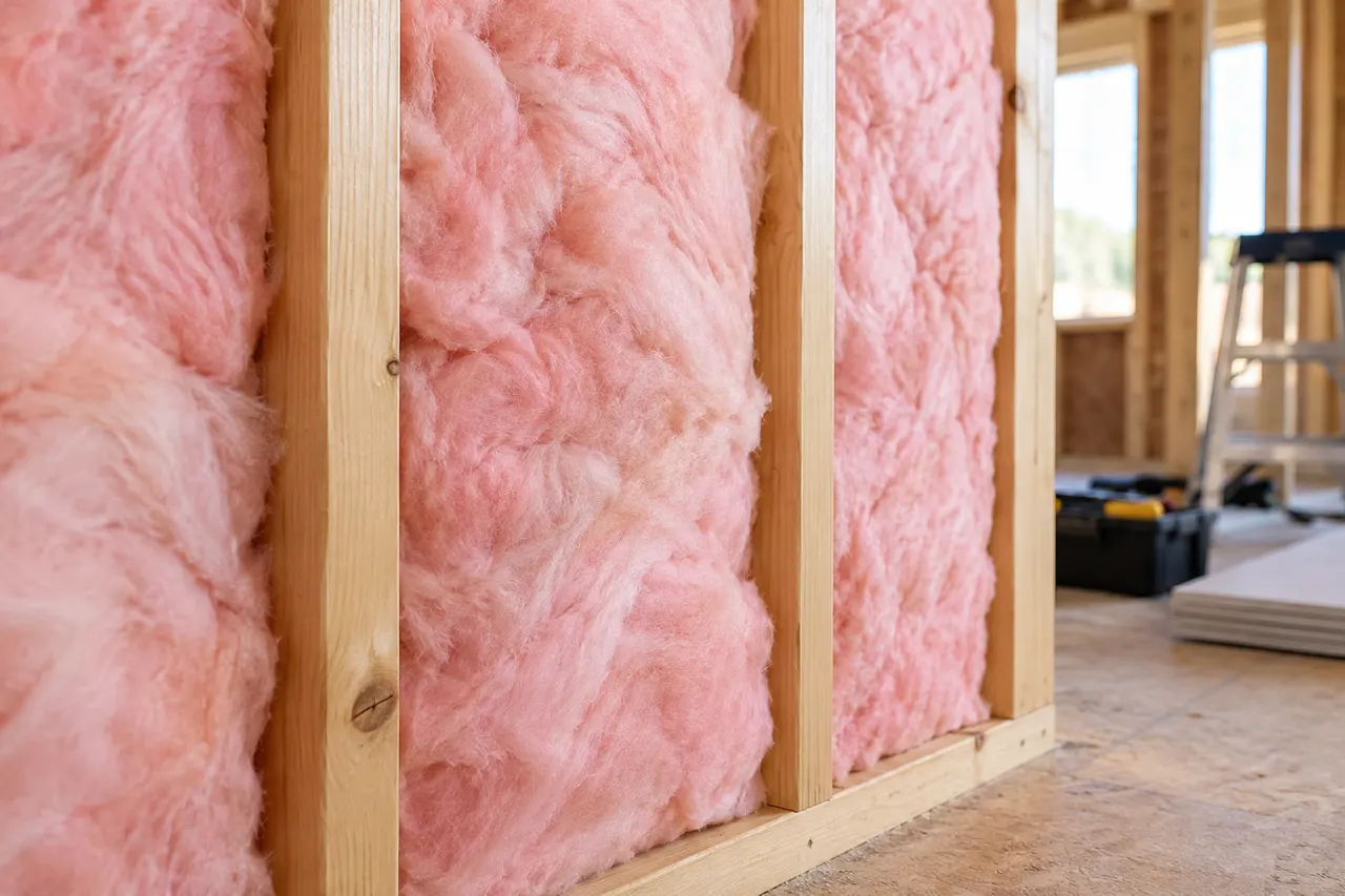 Fiberglass batt insulation — Arlington