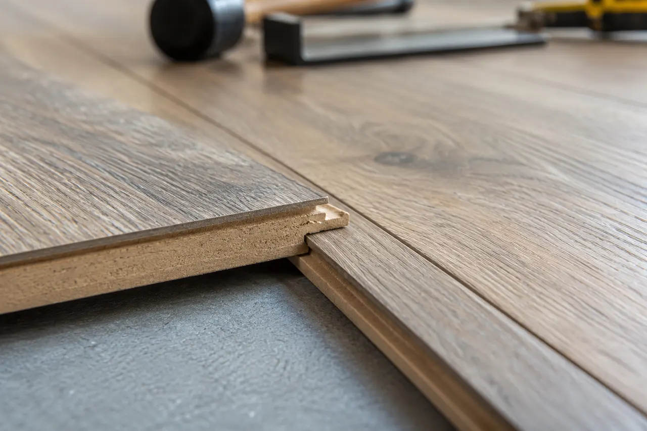 Laminated wood flooring — Arlington