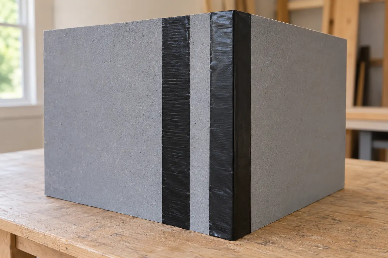 Integrated sheathing and seam treatment — Arlington