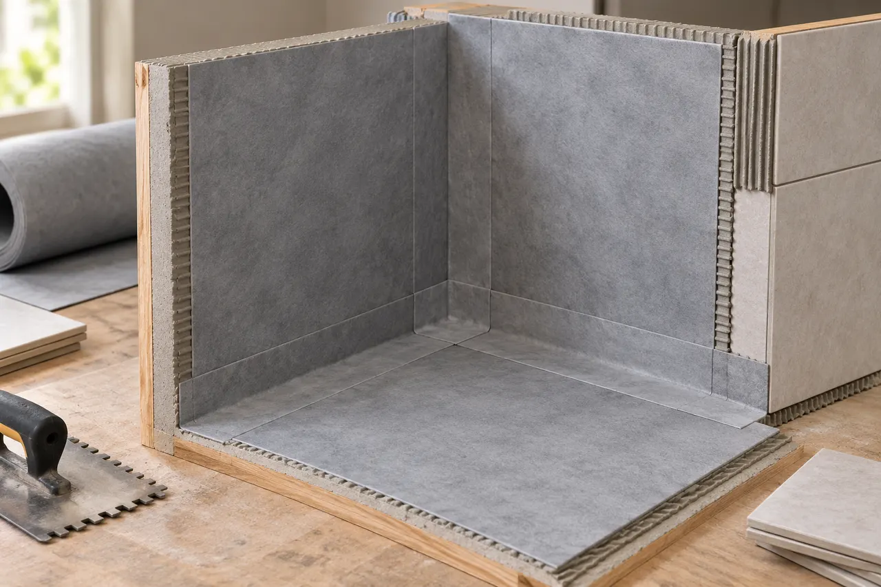 Bonded sheet waterproofing — Dallas–Fort Worth