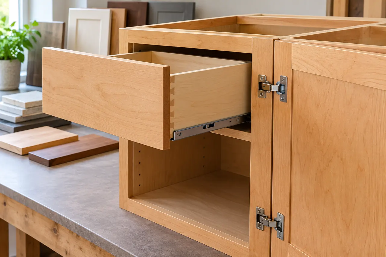 Factory-built cabinetry — Bedford