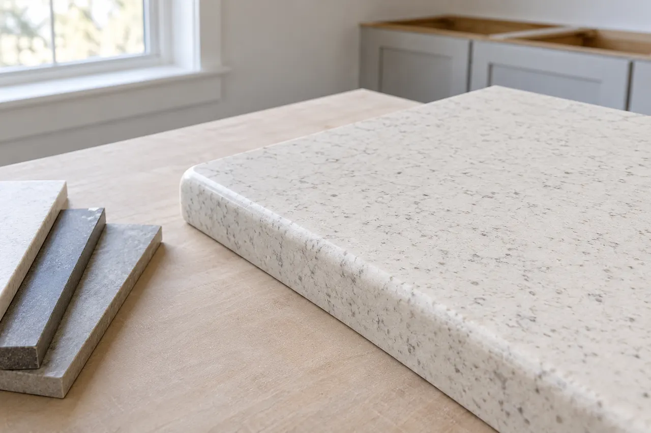 Quartz surface slabs — Bedford