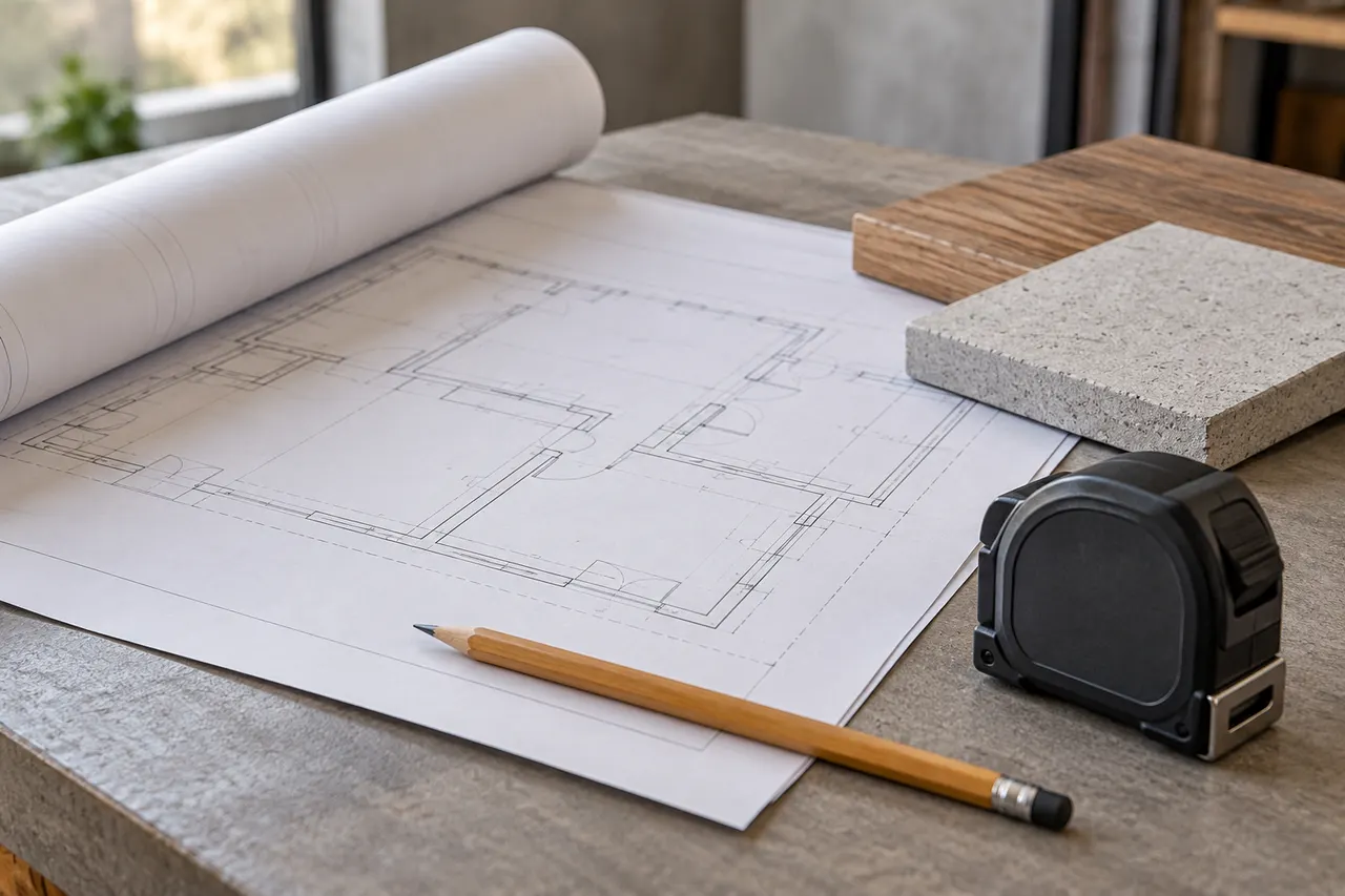 Measured drawings and scope decisions — Bedford