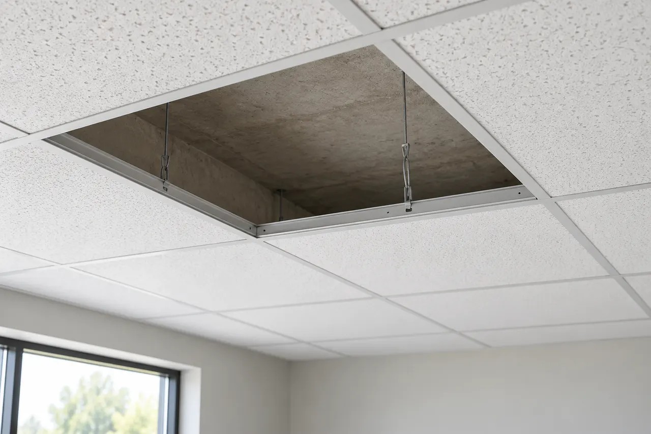 Acoustical ceiling systems — Carrollton