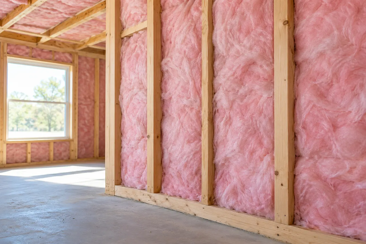 Fiberglass batt insulation — Carrollton