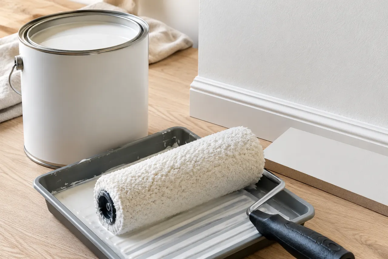 Interior acrylic finish — Carrollton