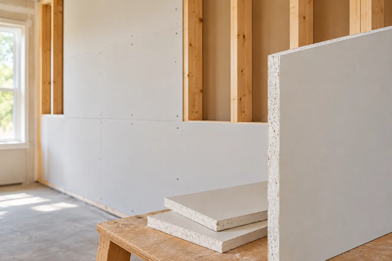 Gypsum wall and ceiling panels — Carrollton