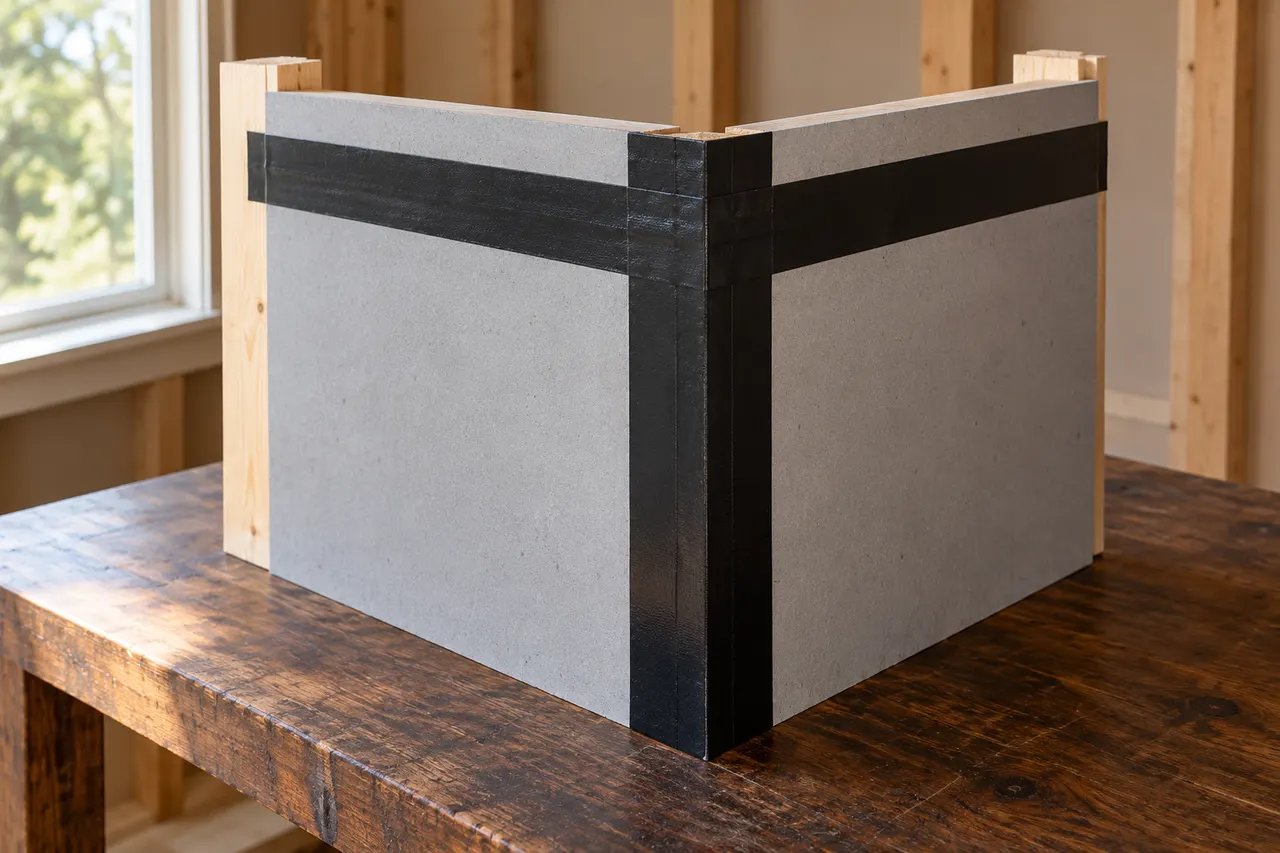 Integrated sheathing and seam treatment — Carrollton