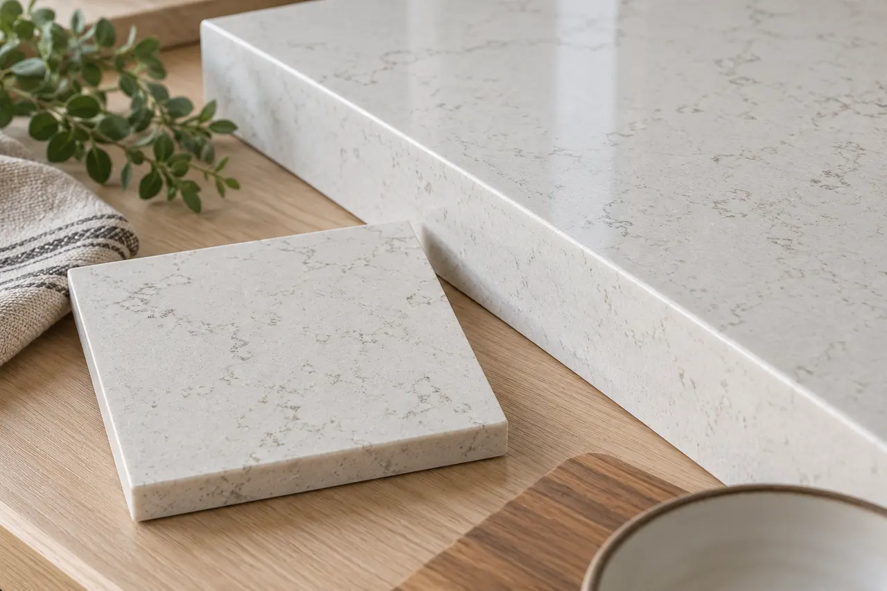Quartz surface slabs — Cedar Hill