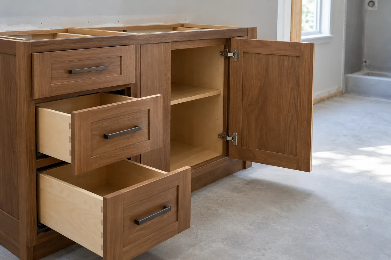 Factory-built cabinetry — Cedar Hill