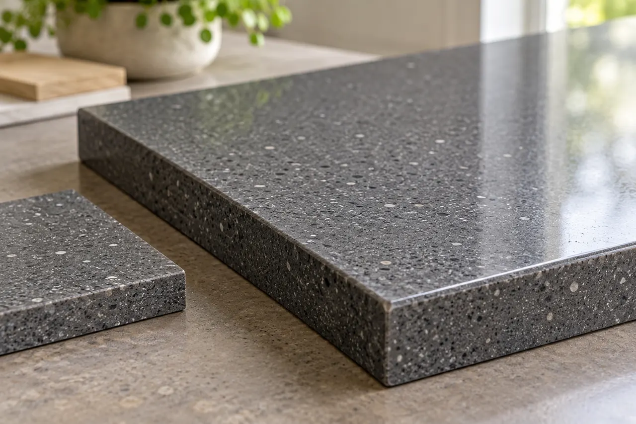 Quartz surface slabs — Cedar Hill