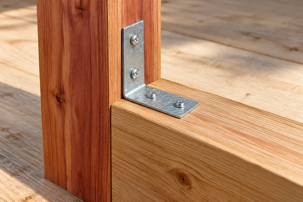 Exterior wood and compatible connections — Cedar Hill