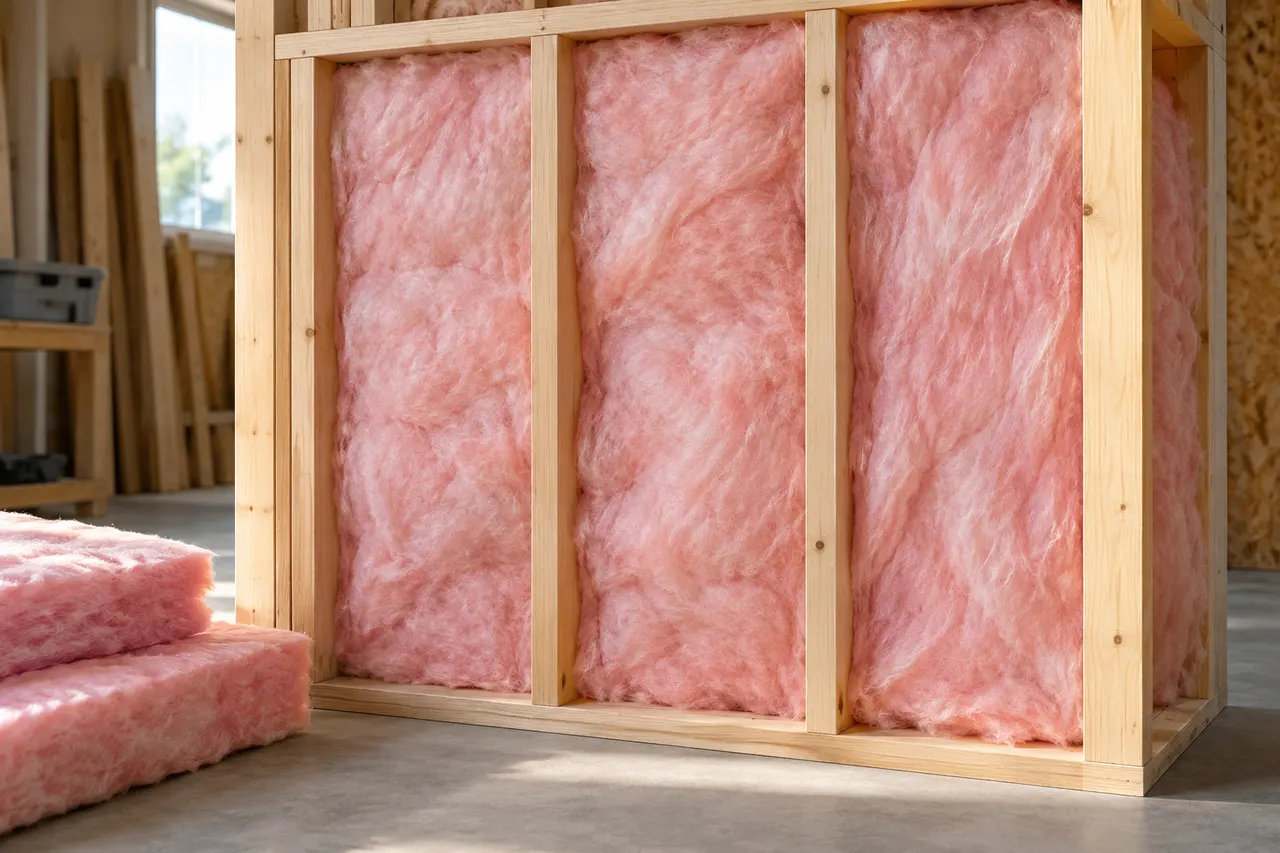 Fiberglass batt insulation — Cedar Hill