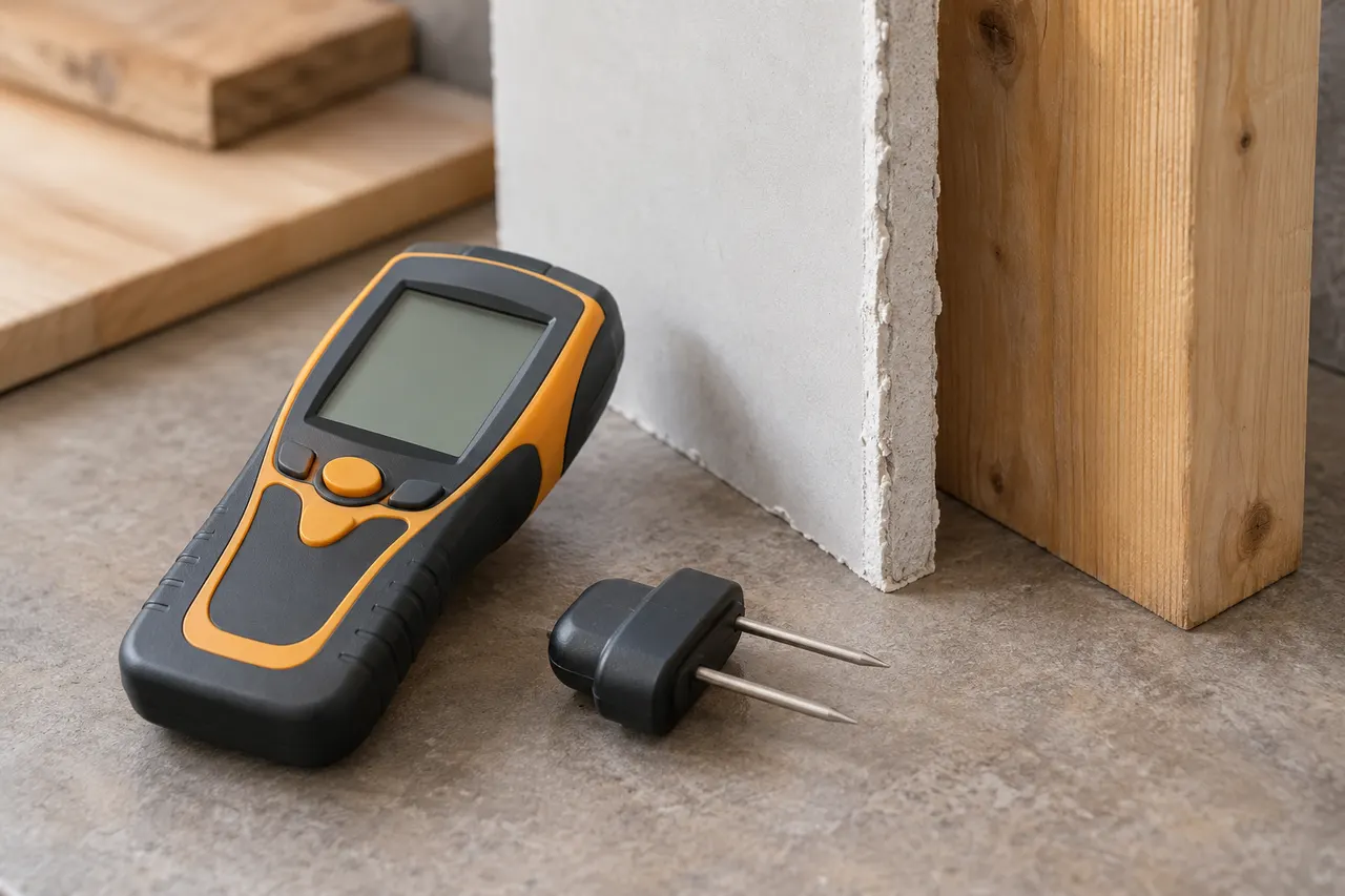 Moisture measurement — Cedar Hill