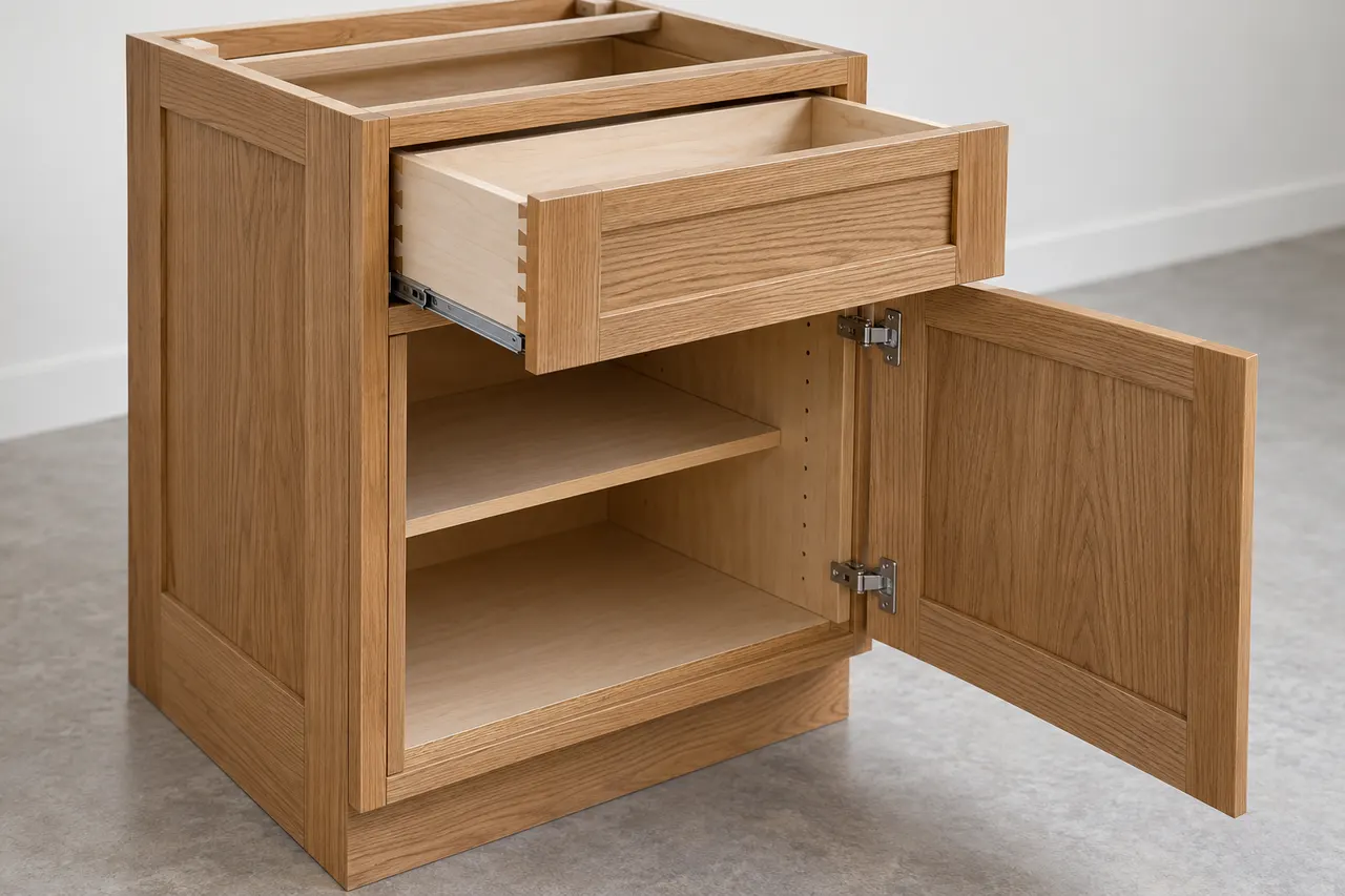 Factory-built cabinetry — Cedar Hill