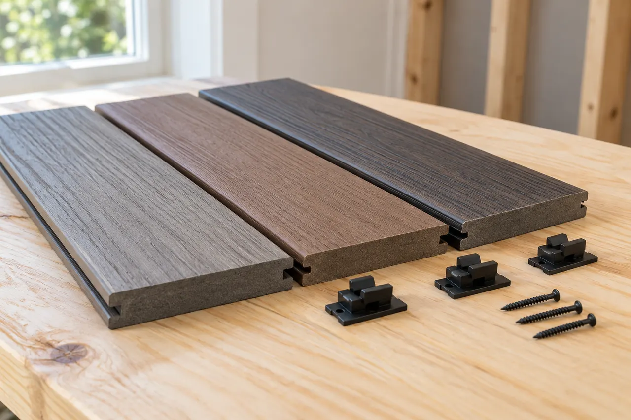 Composite decking — Cedar Hill