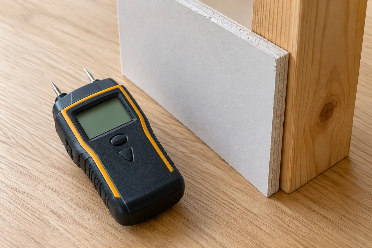 Moisture measurement — Cedar Hill
