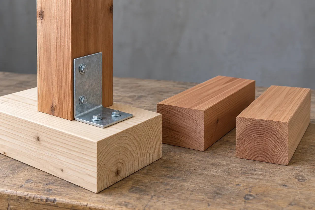 Exterior wood and compatible connections — Cedar Hill