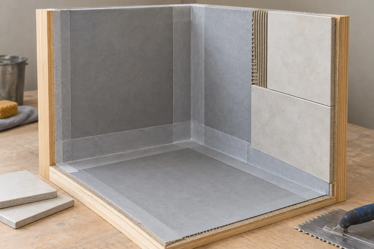 Bonded sheet waterproofing — Cedar Hill