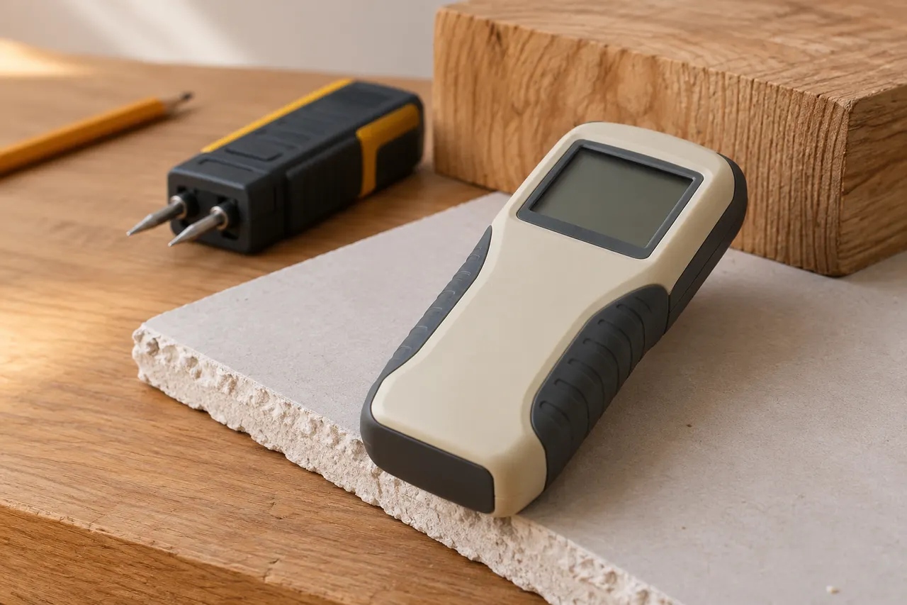 Moisture measurement — Cedar Hill