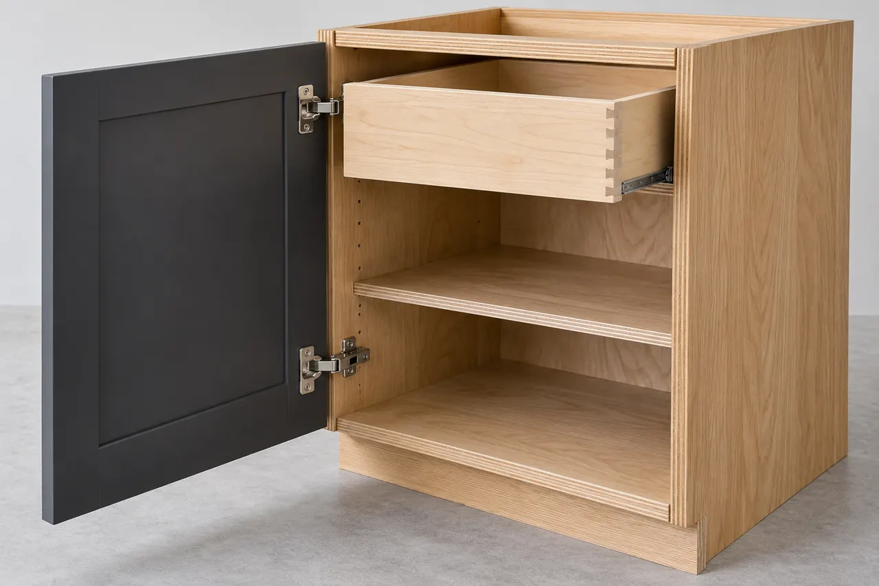Factory-built cabinetry — Cedar Hill
