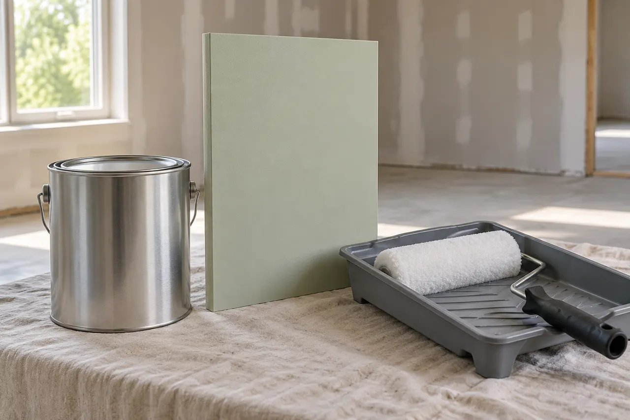 Interior acrylic finish — Cedar Hill