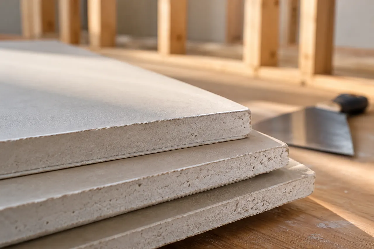 Gypsum wall and ceiling panels — Colleyville