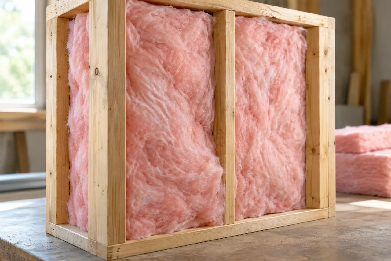 Fiberglass batt insulation — Coppell
