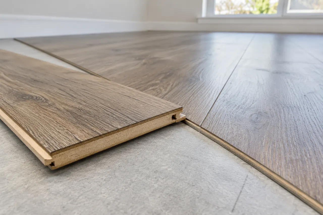Laminated wood flooring — Coppell