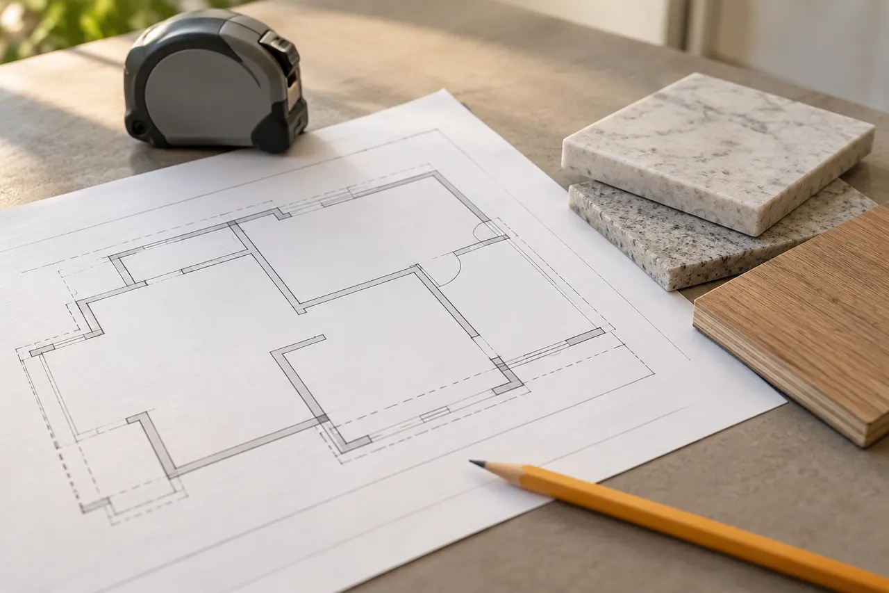 Measured drawings and scope decisions — Coppell