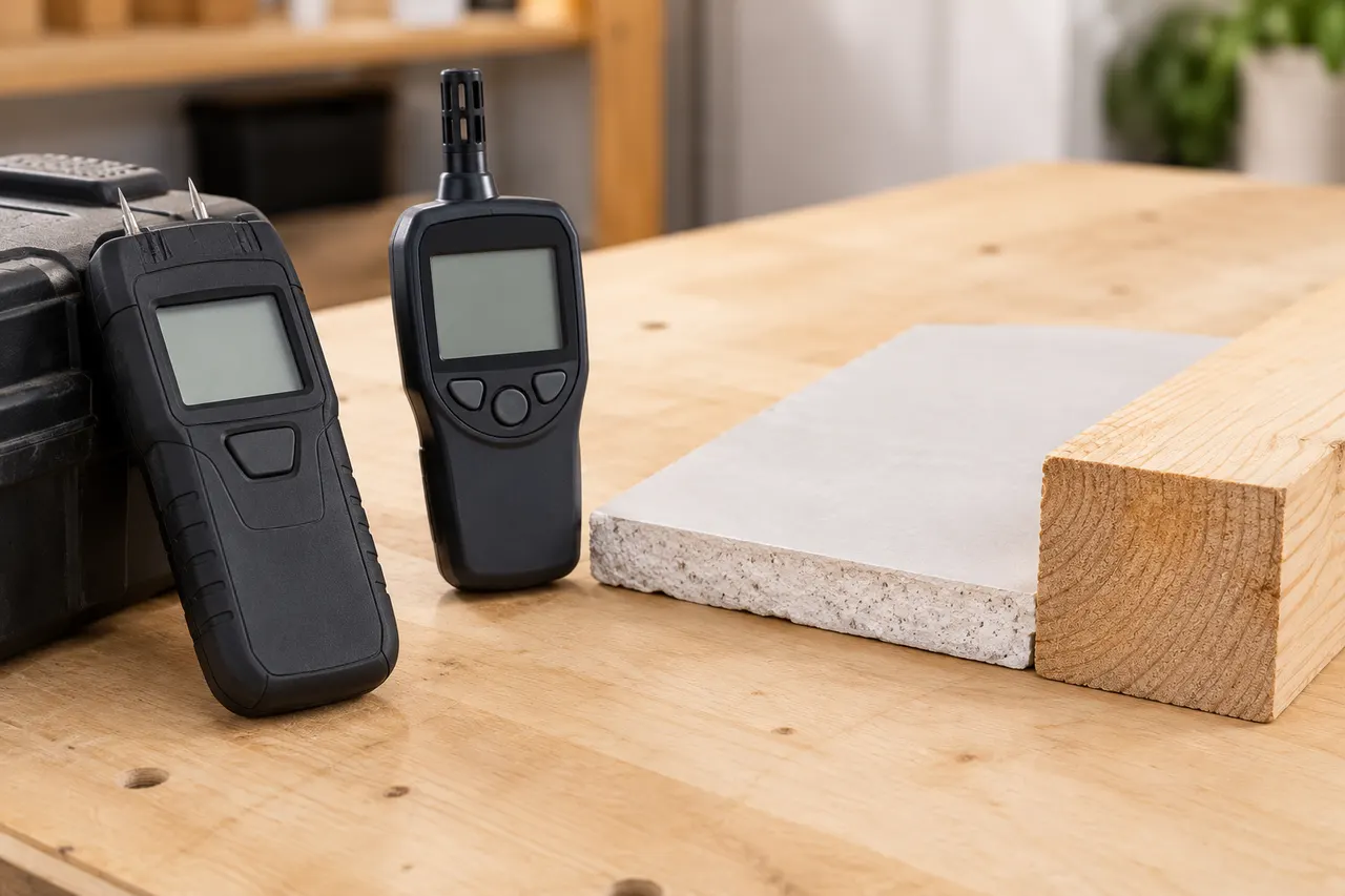 Moisture measurement — Coppell