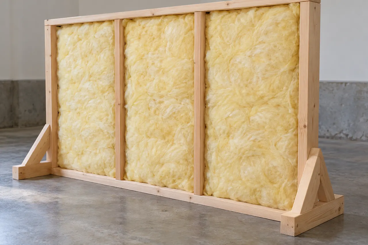 Fiberglass batt insulation — Coppell
