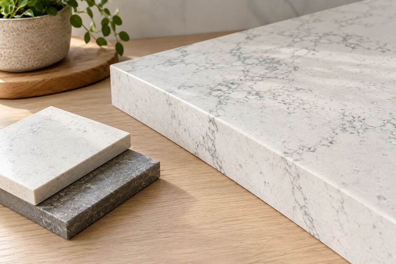 Quartz surface slabs — Dallas