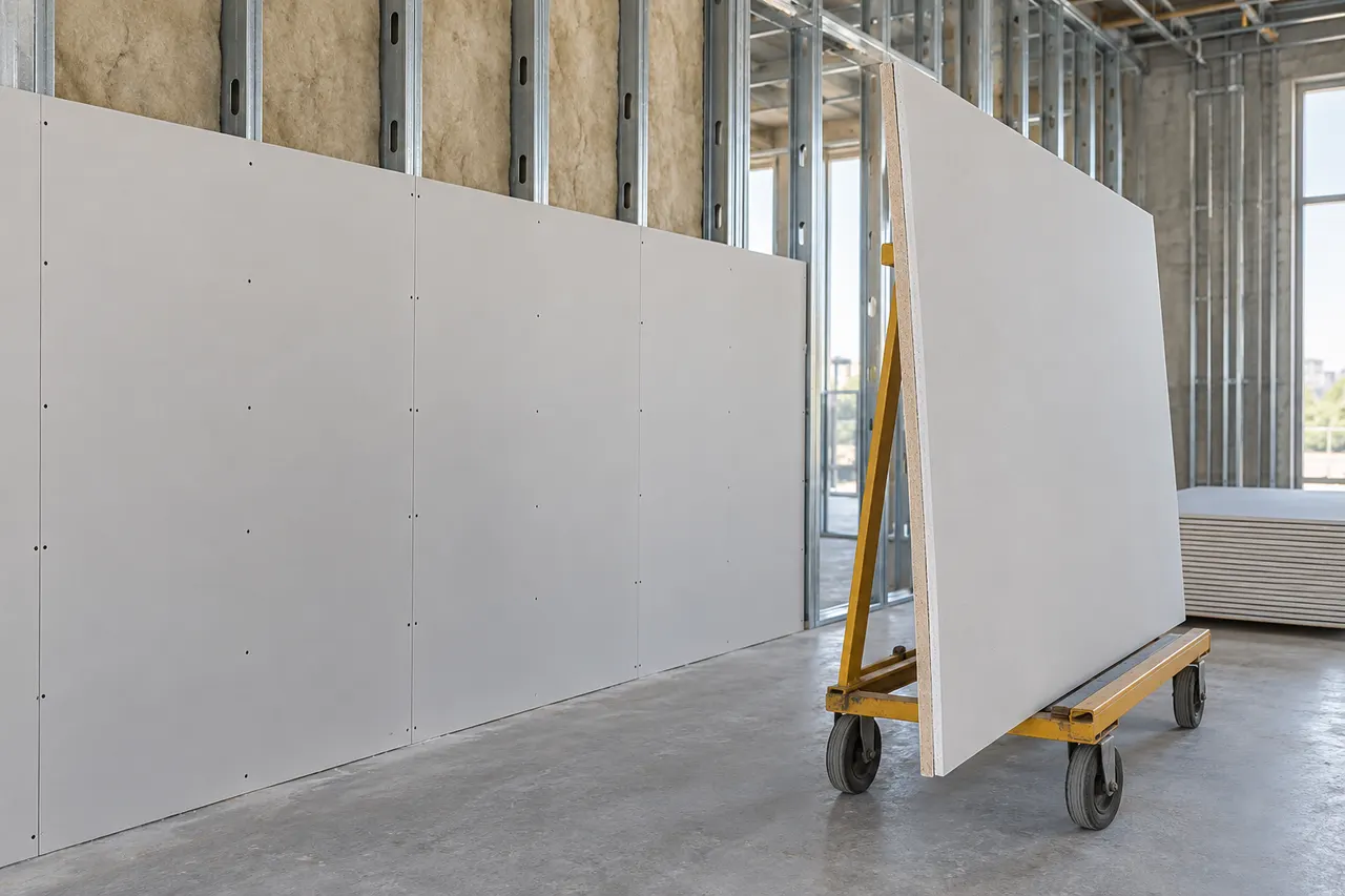 Gypsum wall and ceiling panels — Dallas
