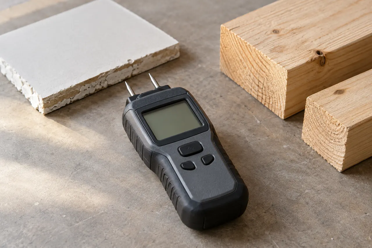 Moisture measurement — Dallas