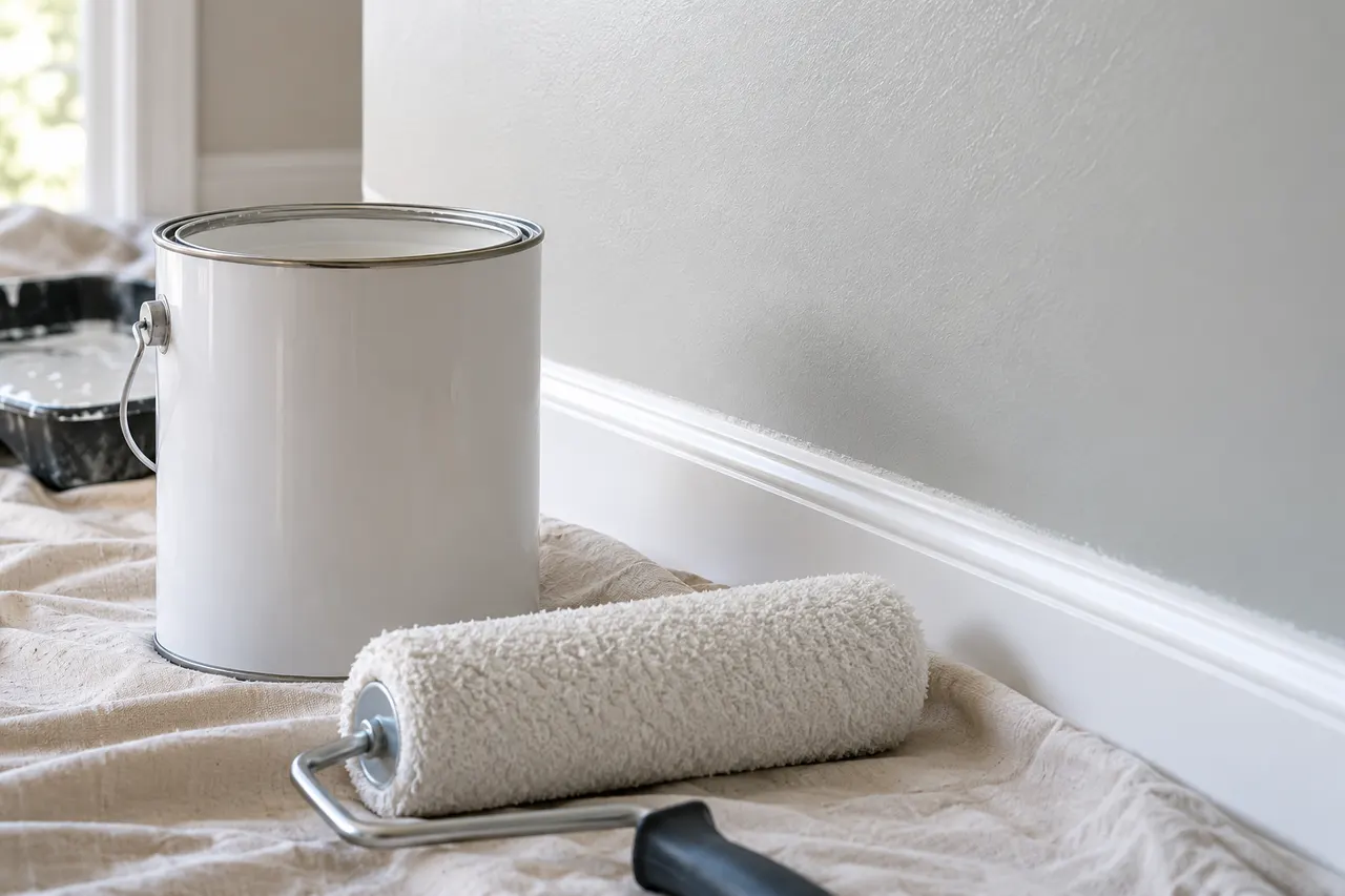 Interior acrylic finish — Dallas