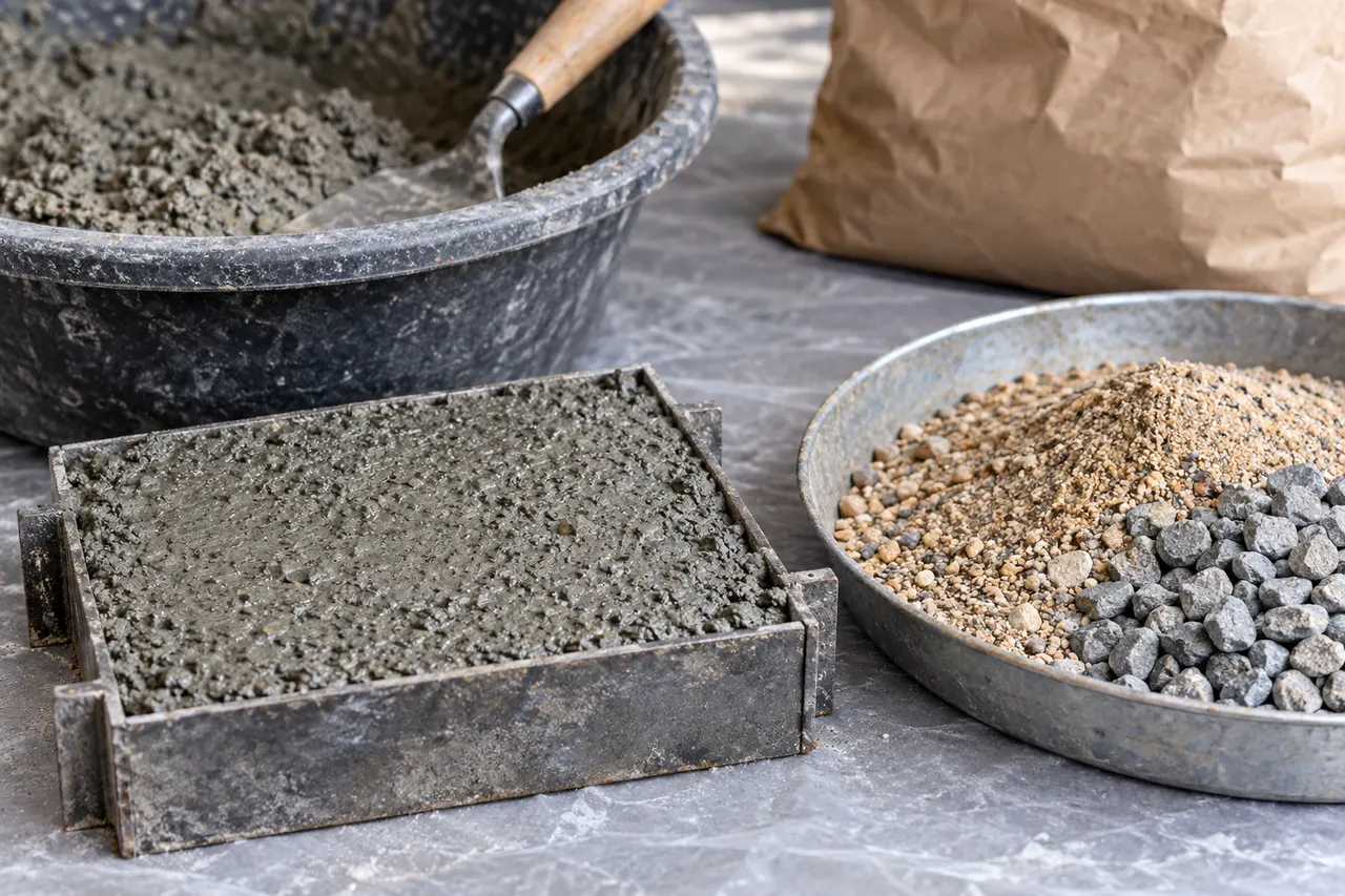 Bagged concrete mix reference — DeSoto