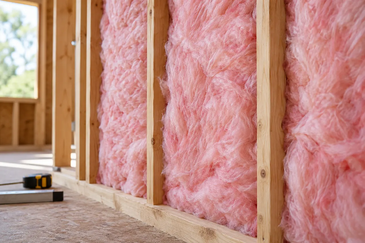 Fiberglass batt insulation — Duncanville