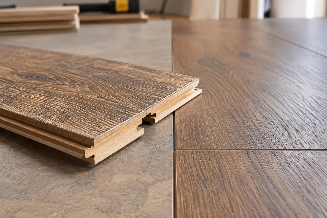 Laminated wood flooring — Duncanville
