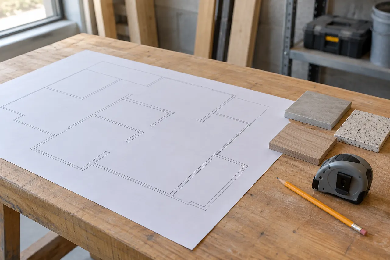 Measured drawings and scope decisions — Duncanville