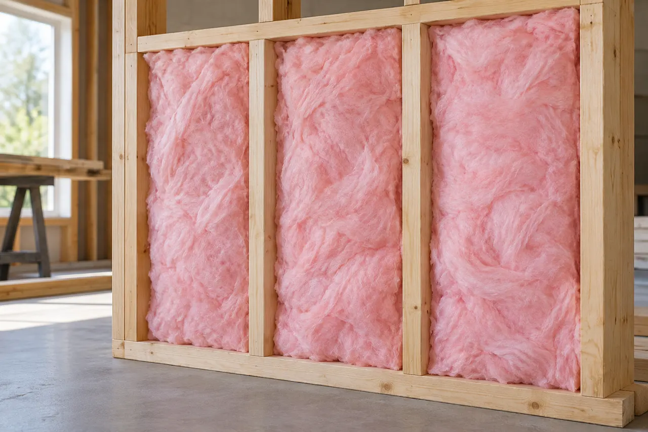 Fiberglass batt insulation — Euless