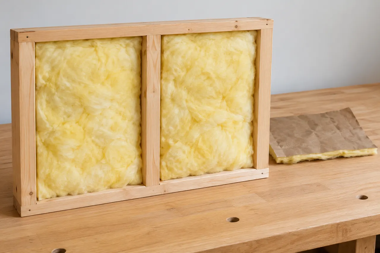 Fiberglass batt insulation — Euless