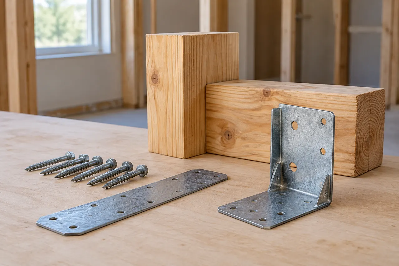 Structural connectors and fasteners — Farmers Branch