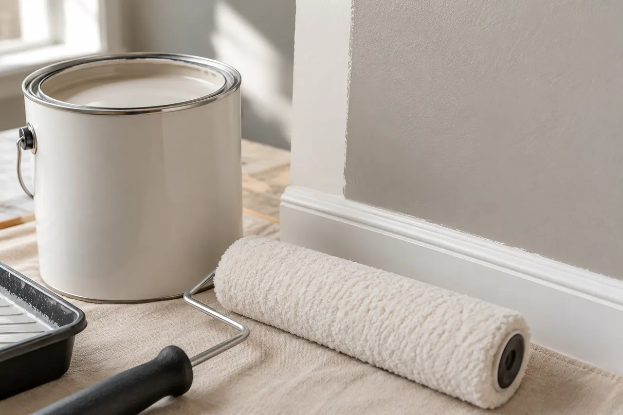 Interior acrylic finish — Farmers Branch