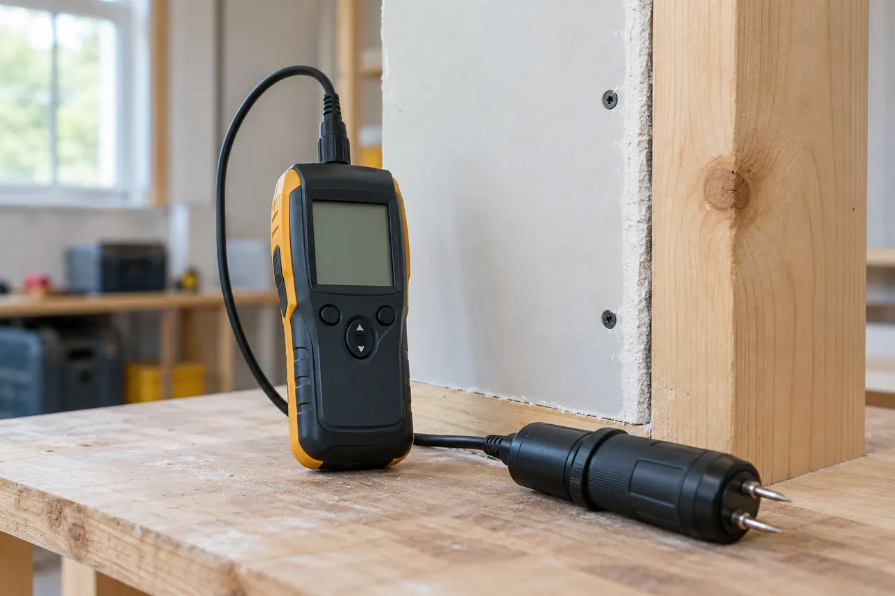 Moisture measurement — Farmers Branch